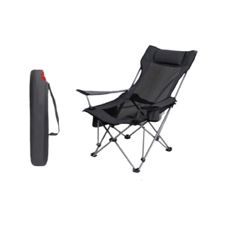 KOJIMA เก้าอี้นอนพับได้ เก้าอี้สนาม เก้าอี้ปรับนอน เก้าอี้แคมป์ปิ้ง camping chair ปรับเอนนอนได้ 150 กก ส่งถุงเก็บ