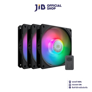 COOLER MASTER CASE FAN (พัดลมเคส) SICKLEFLOW 120 ARGB 3IN1 (3 PCS)