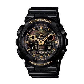 Casio G-Shockนาฬิกาข้อมือผู้ชาย สีดำ สายเรซิ่น รุ่นGA-100CF-1A9
ประกันCMG