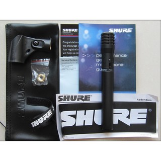 SHURE PG81-XLR เครื่องดนตรีไมโครโฟน