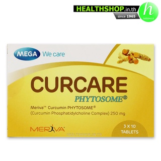 MEGA Curcare Phytosome 30tab ( เมก้า Meriva Curcumin ขมิ้น 30 เม็ด )