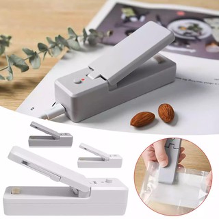 2in1 USB Charging Sealer Portable Mini Heat Sealing Machine Rechargeable Handheld Electric Heat Sealing Impulse Sealer Seal Packing Plastic Bag Open /封口器/密封器