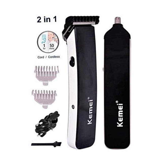 Kemei KM 3560 2in1 Ultra Power Multi Purpose Trimmer