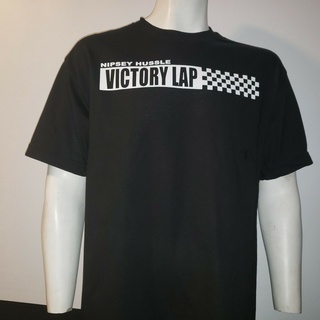 T-shirt  ขายดี เสื้อยืดลําลอง แขนสั้น พิมพ์ลาย Nipsey Hussle Victory Lap Tour Merch สีดํา - S-4 - Crenshaw - CJgoeg53CBc