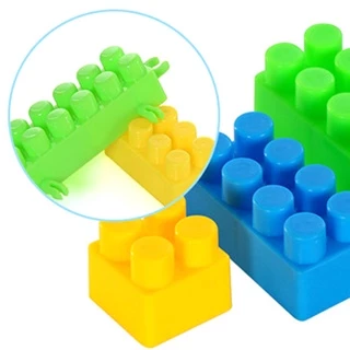บล็อคตัวต่อ 88pcs ชิ้นพร้อมกล่องช่วยเสริมพัฒนาการสร้างความคิดของเล่นเด็ก Toys สร้างเสริมพัฒนาการเด็กของเล่นสำหรับเด็ก