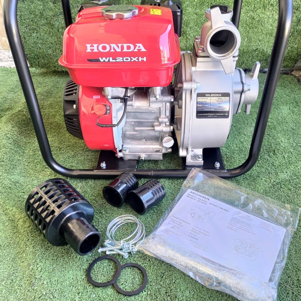 เครื่องสูบน้ำ HONDAแท้ 100%  WL20XH สูบน้ำ4จังหวะ 5.5 HP * ท่อ 2 นิ้ว *