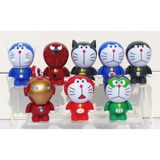 โมเดลตัวต่อ Doraemon Hero (SET 8 PCS) ไม่มีกล่อง POC0029