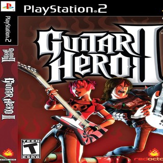 แผ่นเกมส์ PS2 (คุณภาพ) (ส่งไว) Guitar Hero II