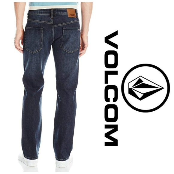 กางเกงยีนส์  Volcom - Solver Modern straight jeans สินค้าพร้อมส่ง