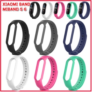 สายนาฬิกาเสียวมี่ Xiaomi Band5/Miband 6 สายนาฬิกา Smart Watch สายยาว 25 ซม. สายนาฬิกาข้อมือผุ้ชาย ข้อมือผู้หญิง วัสดุTPU