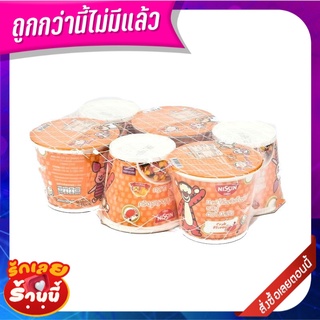 นิสชิน โดราเอมอน บะหมี่กึ่งสําเร็จรูป รสปู 40 กรัม x 6 ถ้วย NISSIN Mini Cup Instant Noodle Doraemon Crab Flavour 40g x 6