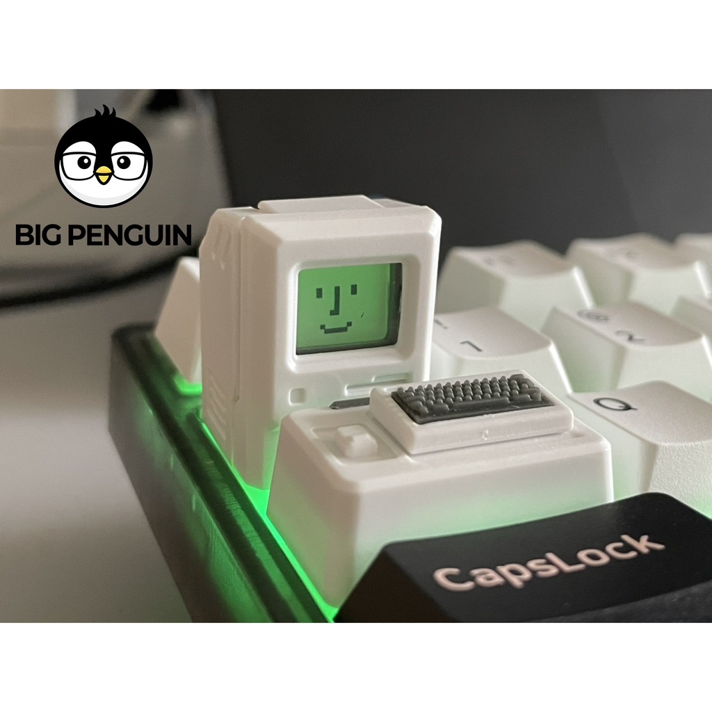 Macintosh Keycap Mac Keycap คีย์แคป แมค เป็นแม่เหล็ก เปลี่ยนหน้าได้น่ารักสุดยอดจ้า