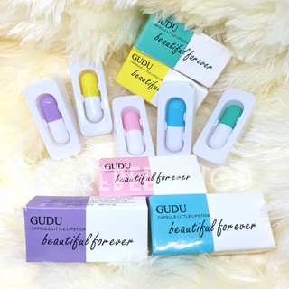 (พร้อมส่ง ถูกและดี) ลิปสติกแคปซูล ติดทนนาน ง่ายต่อการพกพา