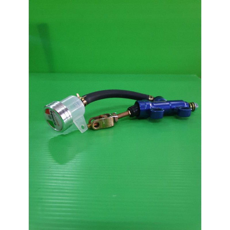 ปั้มกระทุ้งหลัง sonic,dash,ls125,jr120 แต่งสีน้ำเงิน ปั้มเบรคหลัง sonic