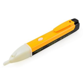 ปากกาวัดแรงดันไฟฟ้า ปากกาตรวจจับไฟ AC Electric - สีดำ