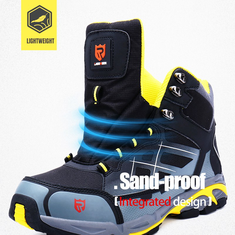 รองเท้าเซฟตี้ Safety Shoes รองเท้านิรภัย หัวเหล็ก LARNMERN LM170201