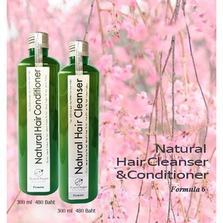 HairCleanser F.6 Natural Hair แชมพูผมธรรมชาติ ภูต้นน้ำ 300 ml