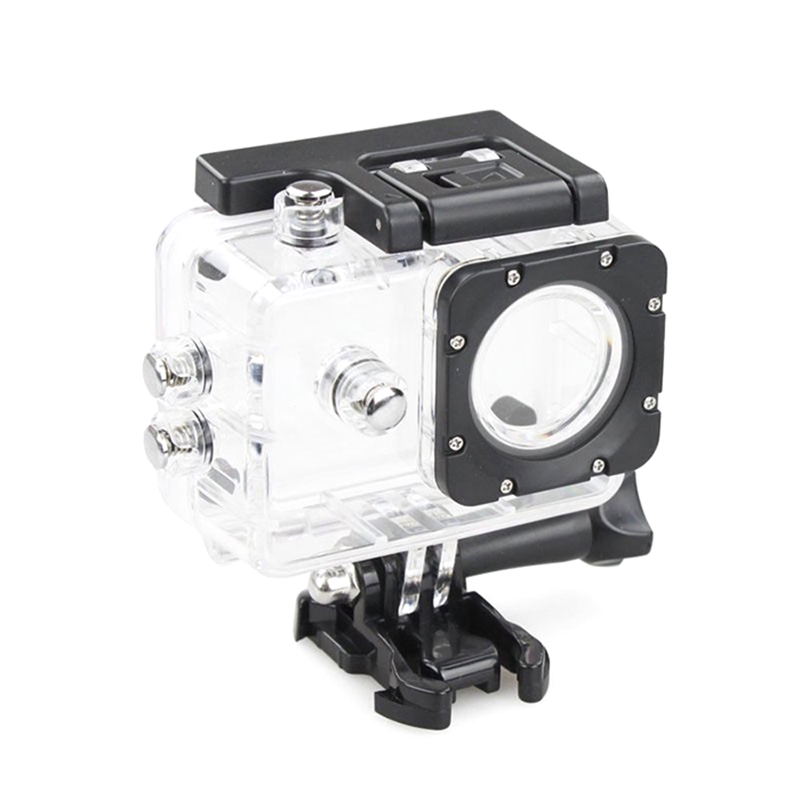 กล่องกล้องแอคชั่นแคมเมราสปอร์ตเคสกันน้ําสําหรับ SJ4000 /SJ4000 Wifi /SJCAM ฝาครอบกันน้ํา