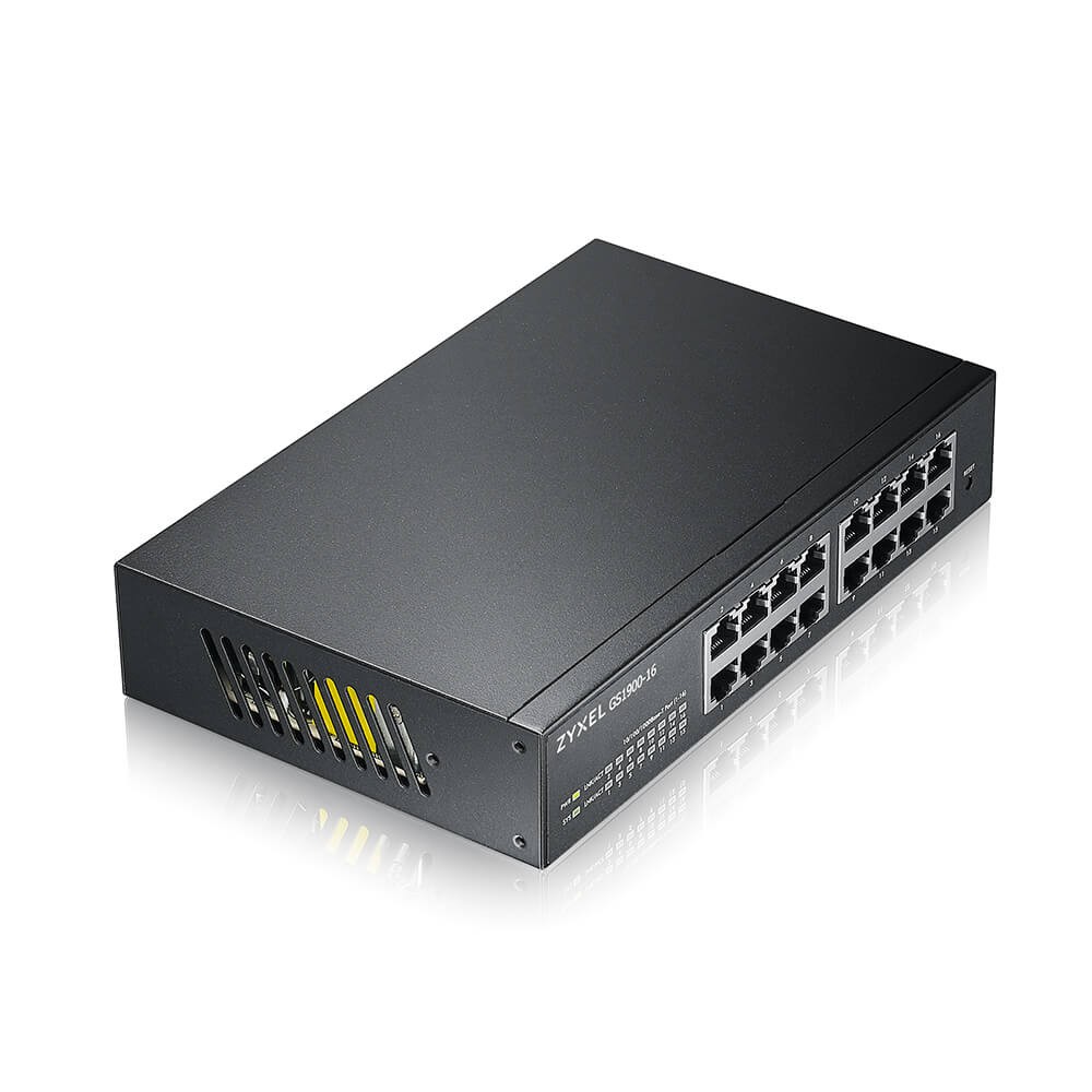ZYXEL GS1900-16 16-Port  GbE Smart Managed Switch