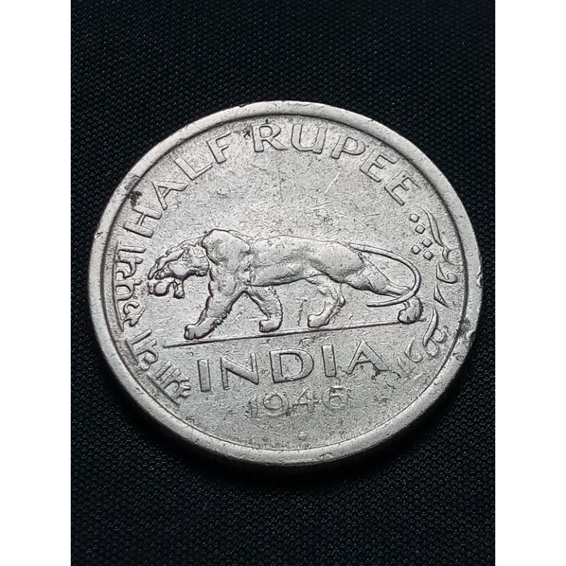 เหรียญเก่า  บริติช-อินเดีย  1946