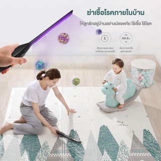 แท่งไฟแสงยูวีฆ่าเชื้อฆ่าเชื้อโรคอัลตราไวโอเลตแบบพกพา UV Disinfection Light  Sterilizer เพื่อป้องกัน Covid-19 ตัวชาร์จแบบ