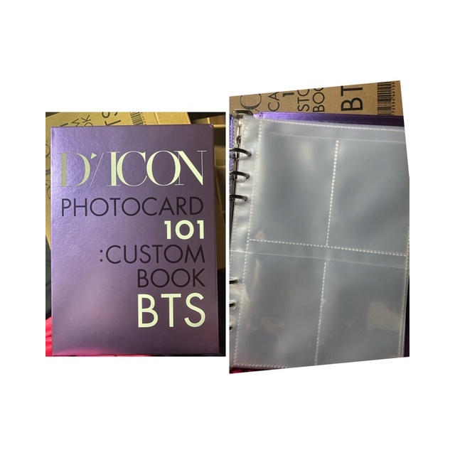 การ์ด bts แท้ bts dicon 101 💜พร้อมส่ง การ์ดรวม โปสเตอร์ เฟรมห้อย ของdiconเท่านั้น ของแท้100%