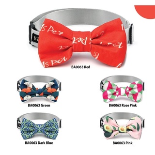 ISPET BOW-TIE BA0063 (PINK, GREEN, ROSE PINK, NAVY BLUE, RED)