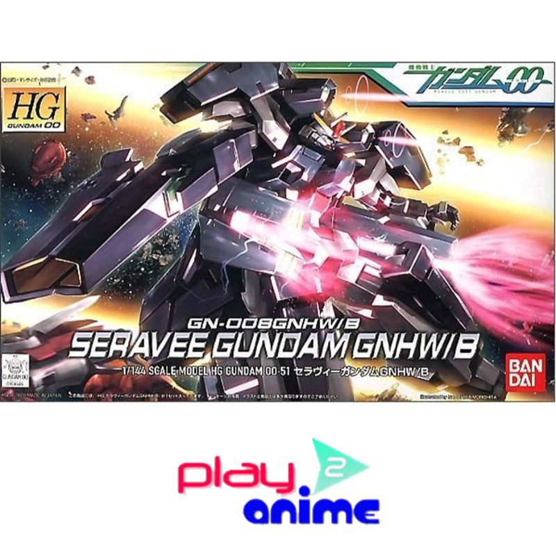 Bandai 1/144 High Grade GN-008GNHW/B Seravee Gundam GNHW/B