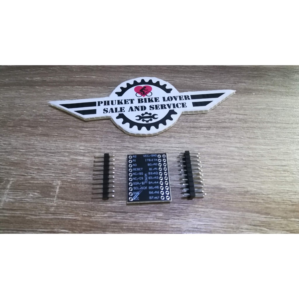 MCP23017 I2C Serial Interface 16-Bit I/O Expander Serial โมดูลขยายขา 16 ขา I/O สำหรับ Arduino เบอร์ MCP23017