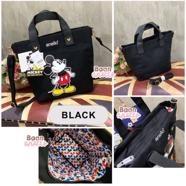 ! ANELLO MICKEY LIMITED EDITION SHOULDER BAG กระเป๋าถือ