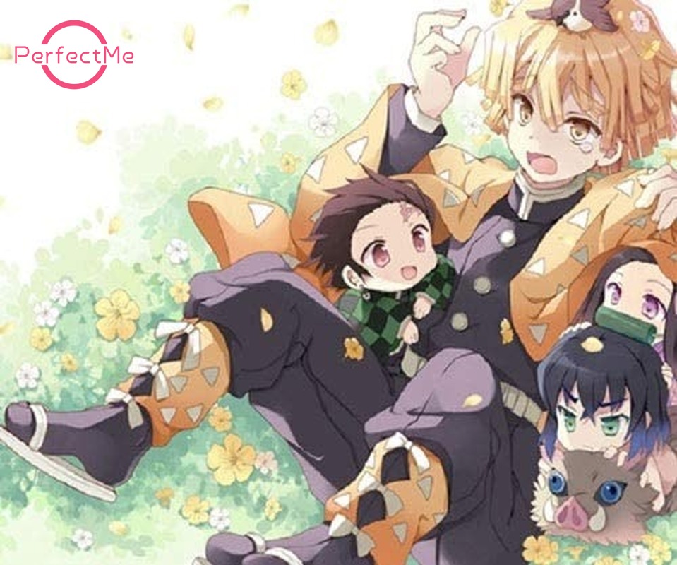 【PM】ชุดงานจิตรกรรมเม็ดบีดทรงเพชร 5d DIY รูปการ์ตูน Demon Slayer Q Version 5d สําหรับตกแต่งบ้าน 卡通 5244