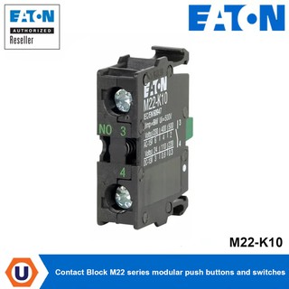 Eaton : M22 Contact Blocks M22 series of contact blocks : M22-K10 สั่งซื้อที่ร้าน Ucanbuys