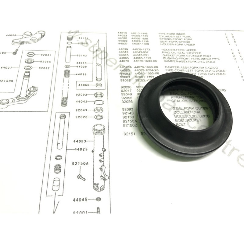 RR150 ZX150 GETAH OILSEAL FORK RR150 KAWASAKI ZX150 OILSEAL