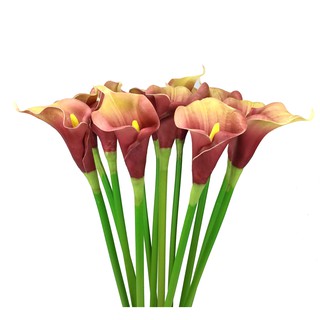 ดอกคาล่าลิลลี่ ดอกไม้ประดิษฐ์เกรดพรีเมี่ยม งานสวยเหมือนจริง Artificial Calla lily