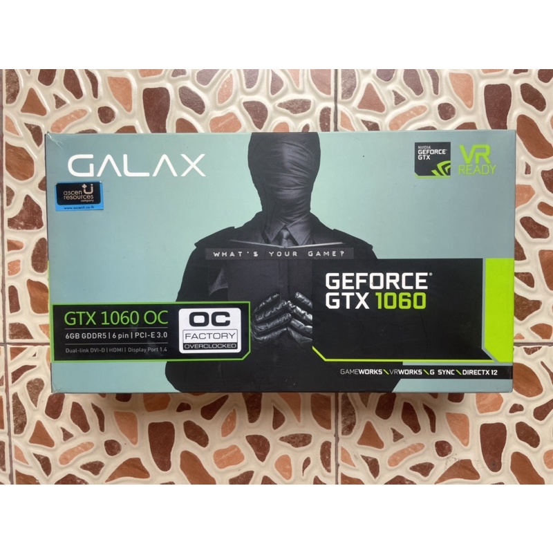 GTX1060 6GB GALAXมือสอง