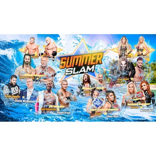 แผ่นDvDมวยปล้ำsummerslam2019