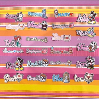 Sticker สติกเกอร์ชื่อ กันน้ำ ออกแบบเองได้ น่ารักมากๆ
