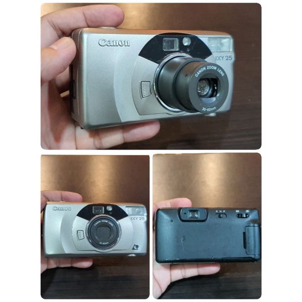 Canon IXY 25  กล้องฟิล์มAPS ใช้งานได้ปกติ กล้องฟิล์มคอมแพค อ่านเพิ่มเติมคะ
