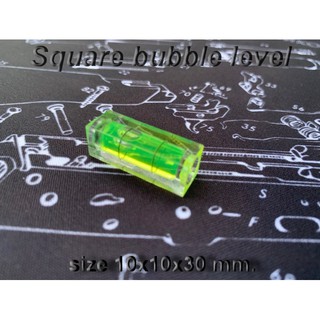 mini Square bubble level ระดับน้ำจิ๋ว วัดระดับน้ำตั้งกล้อง เช็คระนาบ ความลาดเอียง