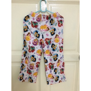 Disney Pricess ลิขสิทธิ์แท้ กางเกงขายาว Disney Princess ผ้า polyester 100% เด็กผู้หญิง 4T 4-5 ขวบ