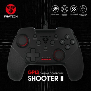 🍉จัดส่งไวมากกก มีของเลยจ้า💖💖FANTECH  Controller Analog Shooter (GP-13) Black/Red