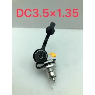 แจ็คDCตัวเมียอลูมิเนียมแบบมีฝาปิด(ราคาต่อ1ตัว)