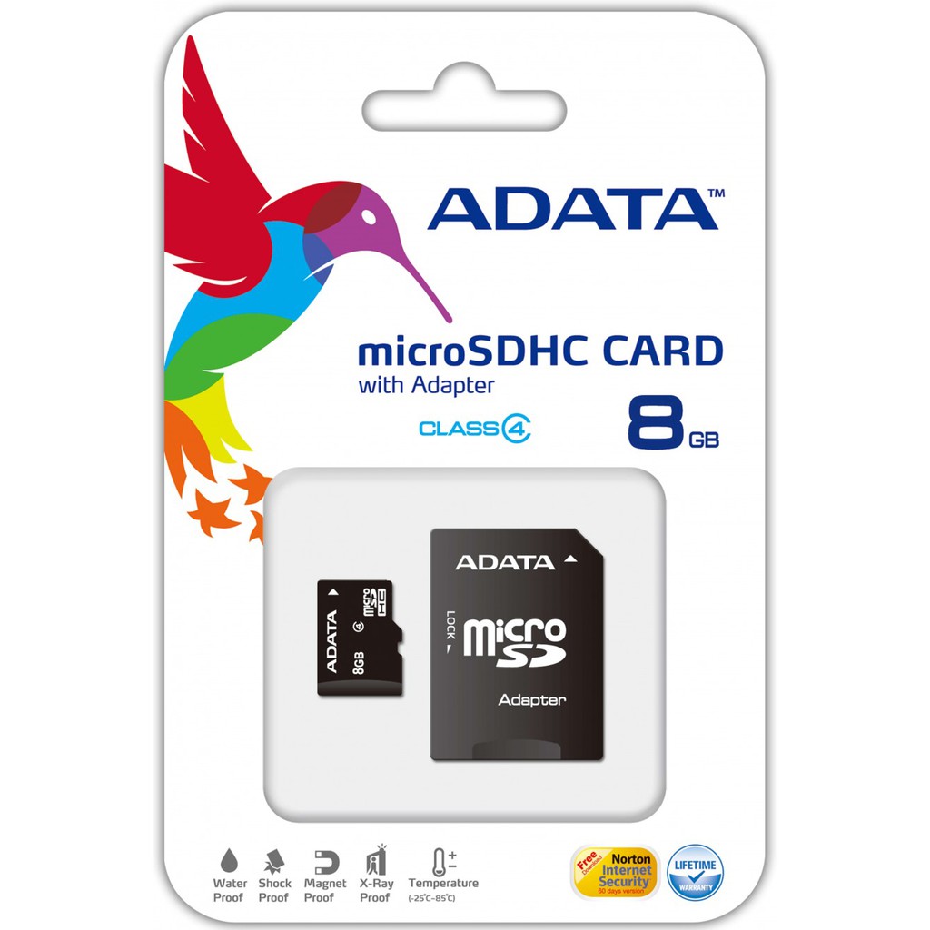 เมมโมรี่การ์ด ADATA 8 GB