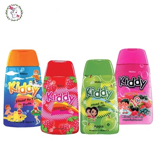 แชมพูอาบน้ำและสระผมเด็ก มิสทิน คิดดี้ Mistine Kiddy Head to Toe Bath 200 ml.