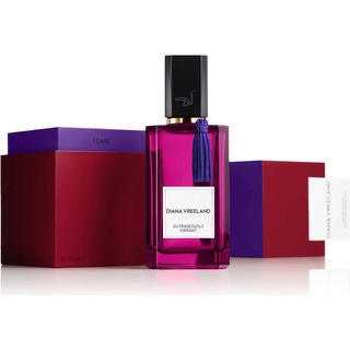 Diana Vreeland Outrageously Vibrant Eau De Parfum For Women 100 ml. ( กล่องซีล )  .