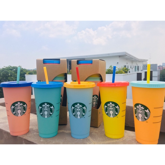 [ของแท้]แก้วเปลี่ยนสี # Starbucks ของมีน้อยหมดแล้วหมดเลย