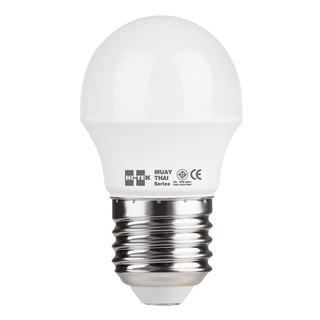 หลอด LED หลอดไฟ LED HI-TEK มวยไทย 3 วัตต์ E27 DAYLIGHT