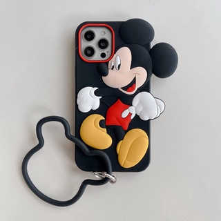 เคสโทรศัพท์มือถือ แบบนิ่ม ลายมิกกี้ เมาส์ สําหรับ iPhone 14 Pro MAX 13 Pro MAX 12 Pro MAX 11 Pro MAX XR X XS MAX 6 6s 7 8 Plus