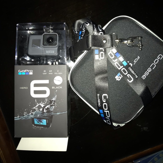 Gopro hero 6 black มือสอง *แถมกระเป๋า