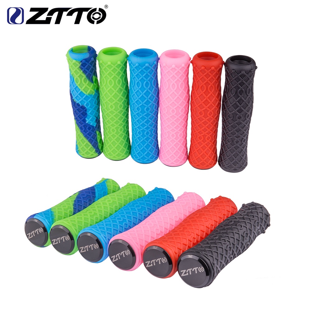 Ztto AG111 1 คู่ Push Bike ซิลิโคนทนทานเจล Shock Proof จักรยาน Grips บาร์ end สําหรับ MTB จักรยานเสือภูเขาจักรยานอะไหล่